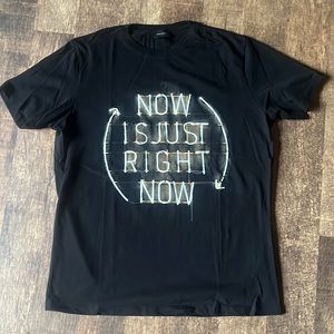 Mens Diesel Logo Tee Worn Once from Saks Size Large